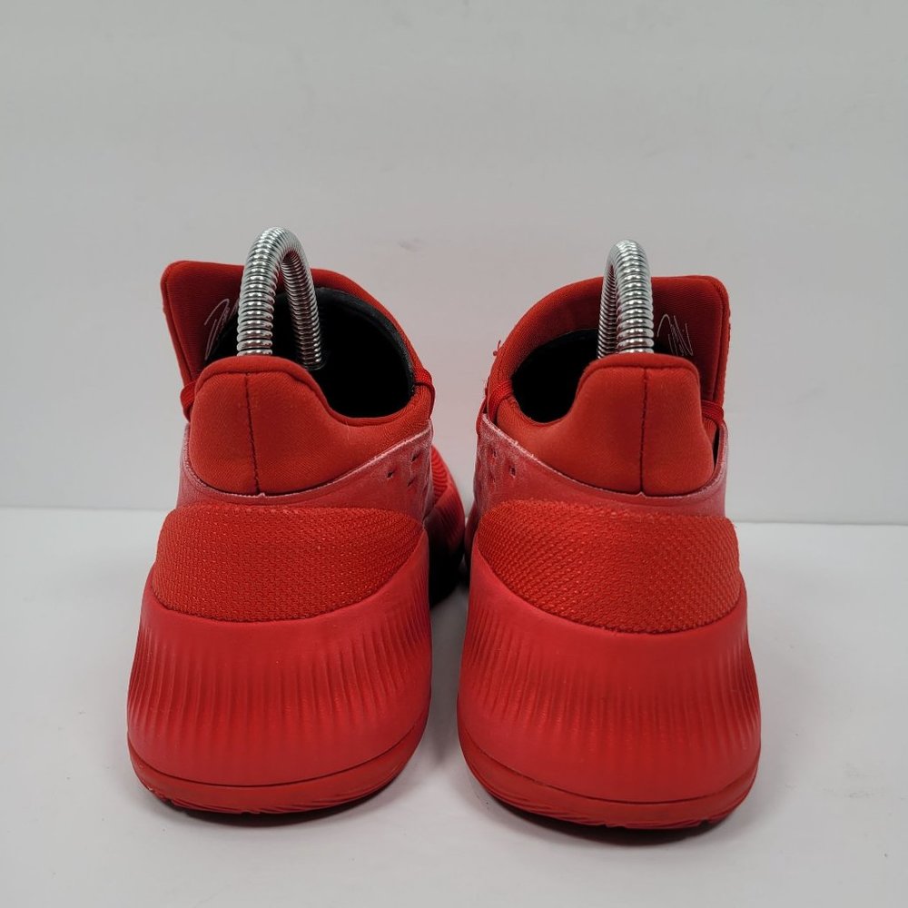 Adidas Dame 3 Damian Lillard 2016 Basketball Youth Red Shoes BW0481 US Size 4.5 - Picture 4 of 8